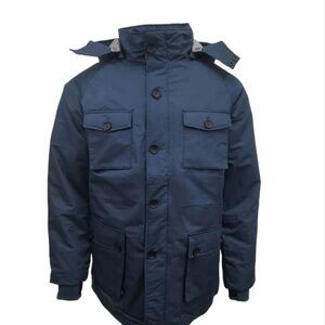 HoodLamb Men’s Hemp 2-in-1 Parka With Vest Size Medium